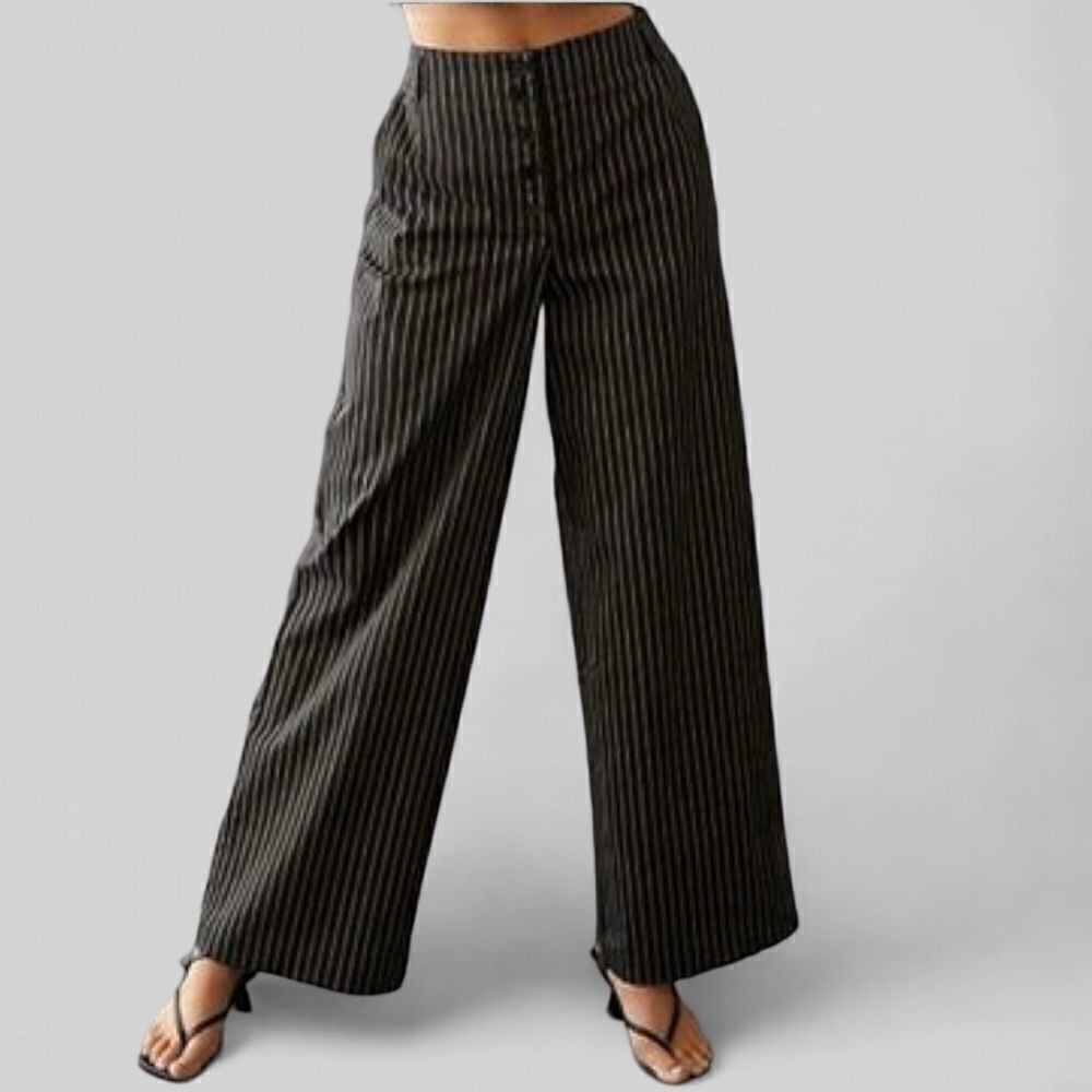 NWT- Anthropologie Maeve Pinstripe Trousers
